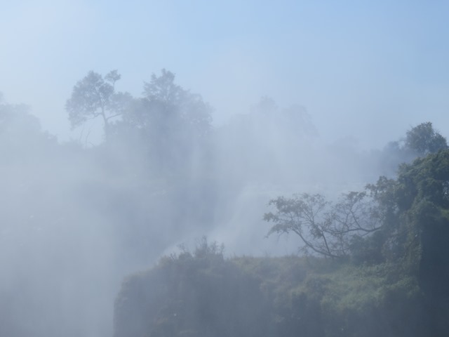 Spray, Victoria Falls, Zimbabwe, May 2016