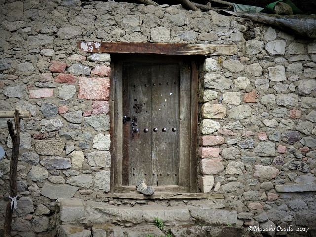 Sneakers at the door