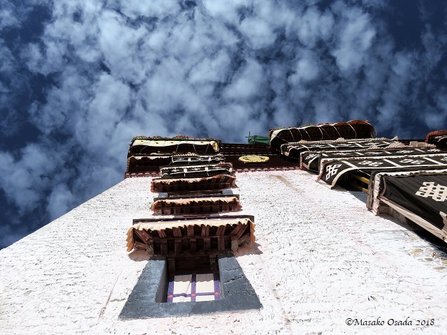 Clouds, Potala Palace, Lhasa, Tibet, September 2018