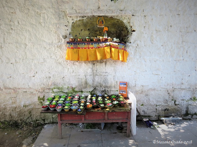 Offering. Near Potala Palace, Lhasa, Tibet, September 2018