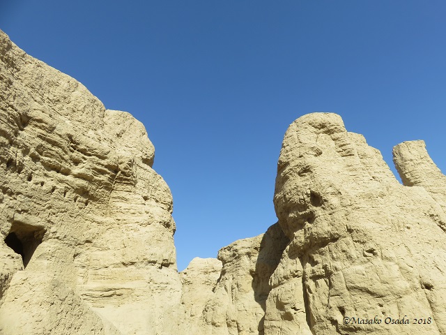 Jiaohe Citadel, Yarnaz Valley, Turpan, Xinjiang, September 2018