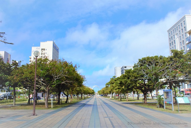 Pedestrian road, Naha, Okinawa, November 2019
