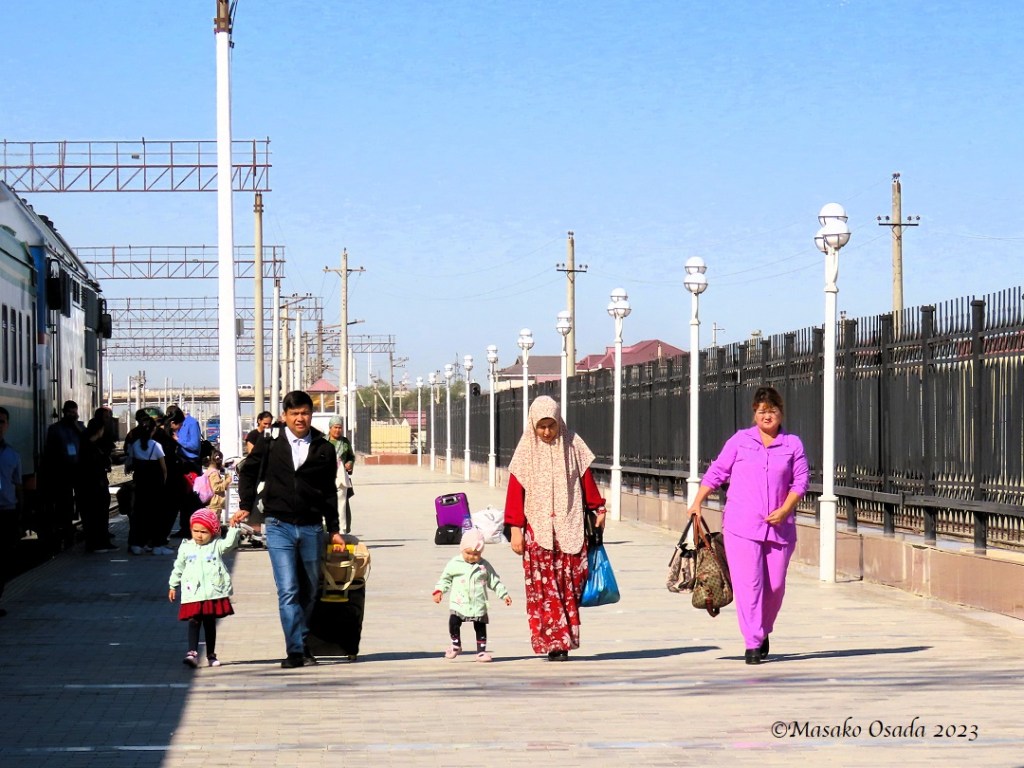 Train station, Urganch, Uzbekistan
