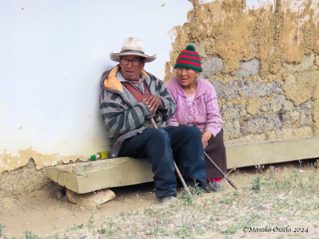 Old couple. Cruz Pata