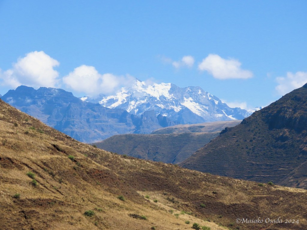 Glacier. On the way to Pisac from Cusco